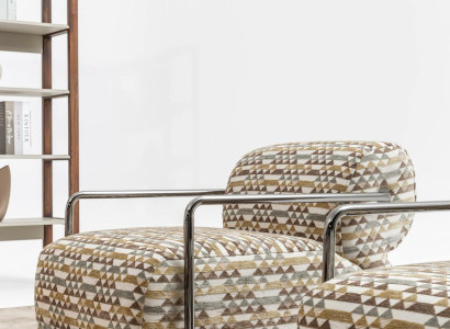 Armchair Design Modern Living room 1 Seater Luxury Upholstered Armchair Furniture Relax Club